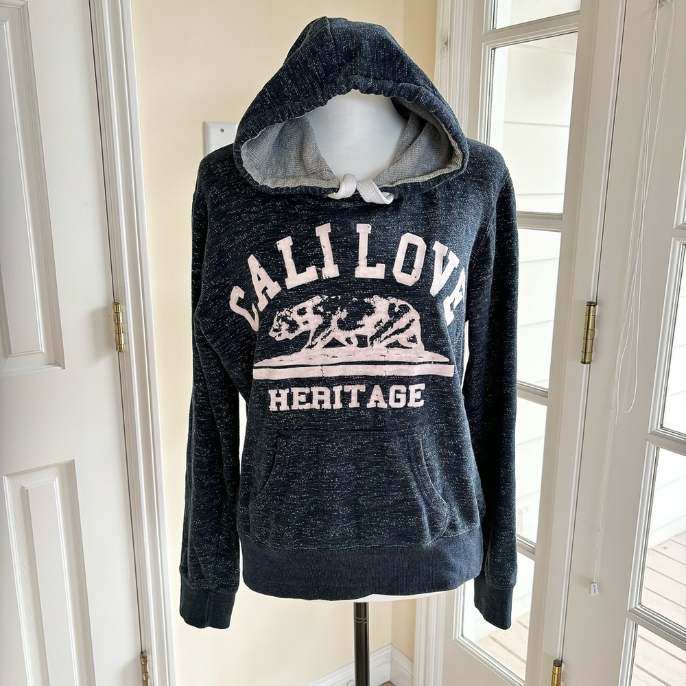 Cali Lover Hoodie - Navy Blue Medium - Picture 2 of 5
